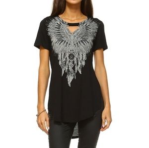 Dreamcatcher Tee w/side slits
